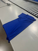 JUMP START POLYESTER SHORT SLEEVE SHIRT - SIZE: MEN XL - ROYAL BLUE - Brand New