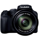 PANASONIC LUMIX FZ80D POINT AND SHOOT DIGITAL CAMERA 4K PHOTO/VIDEO - BLACK - Like New
