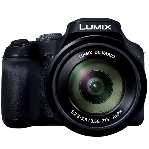 PANASONIC LUMIX FZ80D POINT AND SHOOT DIGITAL CAMERA 4K PHOTO/VIDEO - BLACK - Like New