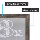 Studio Décor 18x24 Wall Poster Picture Frame - B07ZPCKWHQ - Gray - Brand New