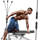 Shoulder Tube Exercise Bar Fitness Training Springback Bars B096V8WZKD - Yellow - Brand New