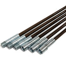 Midwest Hearth Fiberglass Chimney Rod Kit (18-Foot) Brown - Brand New