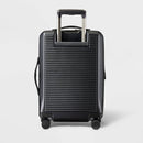 OPEN STORY SIGNATURE HARDSIDE CARRY SPINNER SUITCASE DURABLE POLYCARBONATE BLACK - Like New