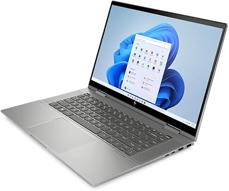HP ENVY x360 2-in-1 15.6" FHD I7-1255U 16 512GB SSD 15-EW0023DX - Natural Silver - Like New