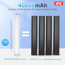 IAPOS PORTABLE CHARGER 40000MAH POWER BANK USB-C (22.5W) IAPOS-P1 - WHITE - Like New