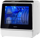 NOVETE PORTABLE COUNTERTOP DISHWASHERS FOR SMALL APARTMENT - WHITE/BLACK - Like New