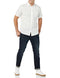 AMAZON ESSENTIALS MEN'S SLIM POPLIN SHIRT - MEDIUM - WHITE - Brand New