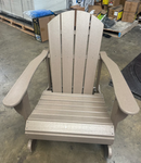 TRAPPER'S PEAK TRAPPERS PEAK TEAK ADIRONDACK ROCKING CHAIR - LIGHT BROWN - Like New