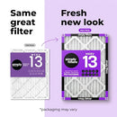 SIMPLY 20X25X4 AIR FILTER, MERV 13, 1 PACK, ACTUAL SIZE 19.5"x24.5"x3.63" - Like New