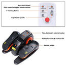 PANANA UNDER DESK ELLIPTICAL TRAINER PEDAL 5 SPEEDS ADJUSTABLE BLACK/ORANGE - Brand New