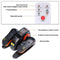 PANANA UNDER DESK ELLIPTICAL TRAINER PEDAL 5 SPEEDS ADJUSTABLE BLACK/ORANGE - Brand New