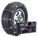 SCC RADIAL CHAIN CABLE TRACTION TIRE CHAIN SET 2 ‎14 X 7.9 X 4.6 SC1040 - SILVER - Like New