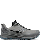 SAUCONY WOMEN'S PEREGRINE ICE+ 3 SNEAKER SIZE: WOMEN 10.5 GRAVEL/BLACK - Like New