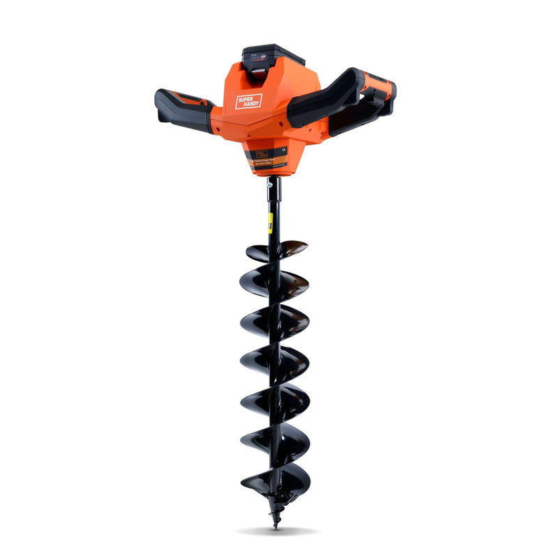 SUPERHANDY ELECTRIC EARTH AUGER AND DRILL BIT 48V LAB01 - ORANGE Like New