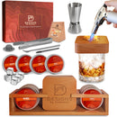 The Ultimate Whiskey Smoker Kit with Torch, Whiskey Stones & Display Stand - Like New
