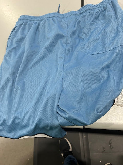 JUMP START BASKETBALL SHORTS - SIZE: MEN XL - BABY BLUE - Like New