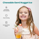 GEVI KNOVA GEMI NUGGET ICE MAKER, CRUSHED MAKERS COUNTERTOP, GIMN1002G - GRAY - Like New
