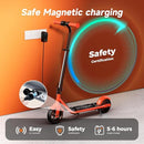 ESCOONE ELECTRIC SCOOTER FOR KIDS 6-12 150W MOTOR SIMPLE 2 SPEEDS K2PRO - ORANGE - Like New