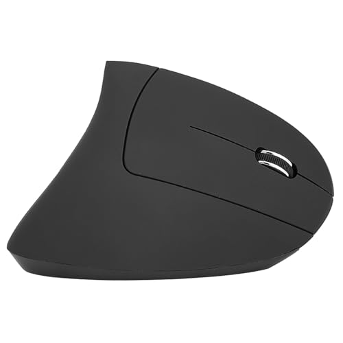 GLOGLOW 1600DPI ERGONOMIC VERTICAL MOUSE FOR LAPTOP - BLACK - Like New