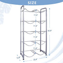 5 Gallon Water Jug Holder Rack 4 Tier Bottles Organizer B08QZ2YBG2 - White - Brand New