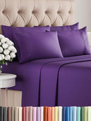 CGK UNLIMITED KING 6 PIECE SHEET SET - Comfy Cooling - SYNCHKG109892 - Purple - Like New