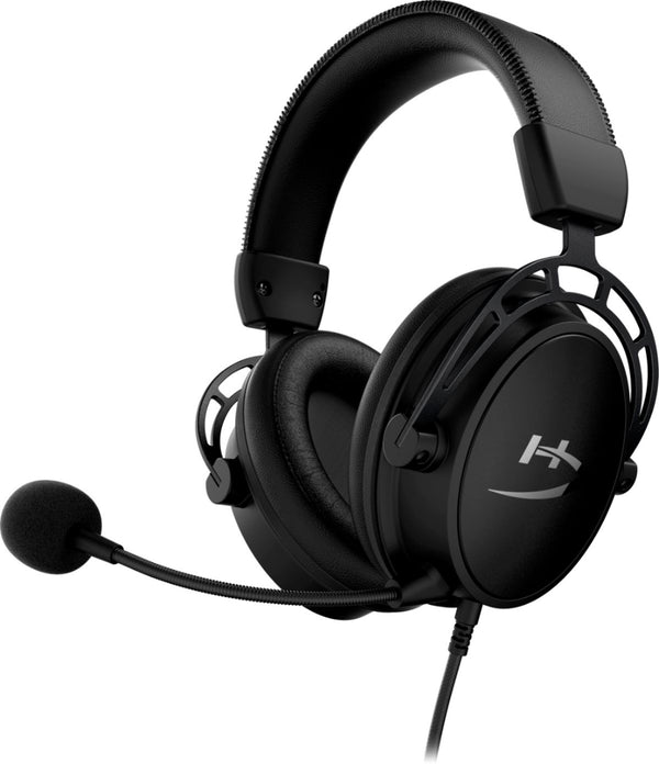 HyperX Cloud Alpha Pro Wired Stereo Gaming Headset PC PS4 Xbox One -Black Like New