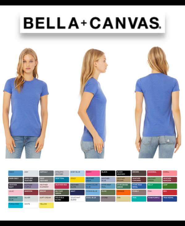 6004 Bella + Canvas Ladies' The Favorite T-Shirt - Brand New