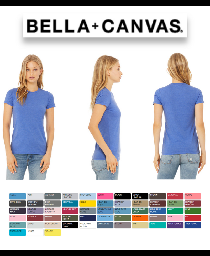 6004 Bella + Canvas Ladies' The Favorite T-Shirt New
