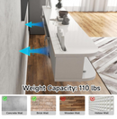 GENERIC 55.1" FLOATING TV STAND WITH LED LIGHTS FOR 55/65 INCH TV - WHITE - Like New