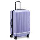 FLORENCE BY MILLS SPIN ME AWAY SPINNER WHEELS CHECKED-MEDIUM 24 INCH - LAVENDER - Brand New