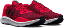 3025945 Under Armour Men's Charged Pursuit 3 Twist Running Shoe Red/Black 12 Like New