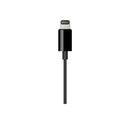 APPLE LIGHTNING TO 3.5 MM AUDIO CABLE 1.2M - BLACK - MR2C2AM/A - Like New