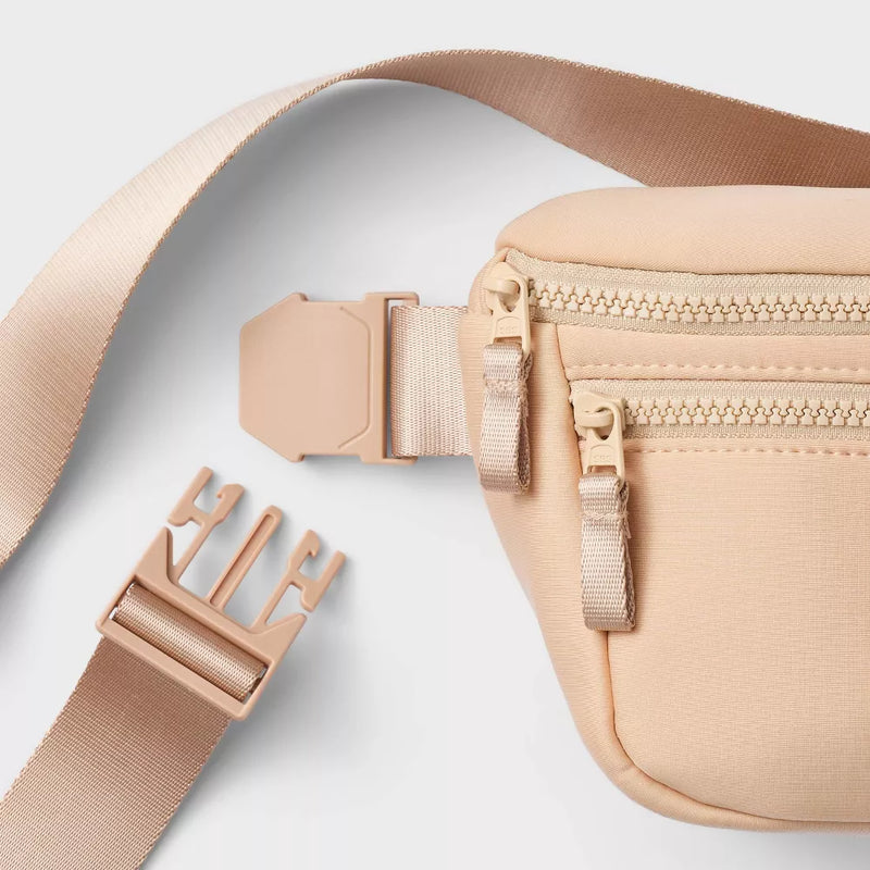 ALL IN MOTION PREMIUM BELT BAG - CREAM - Like New