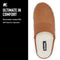 SOREL MEN'S FALCON RIDGE II SCUFF SLIPPER - SIZE: MEN 11 ELK, GUM - Like New