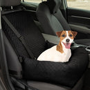 PETMAKER DOG CAR SEAT FOR SMALL TO MEDIUM CATS AND DOGS UP TO 44LBS - BLACK - Like New