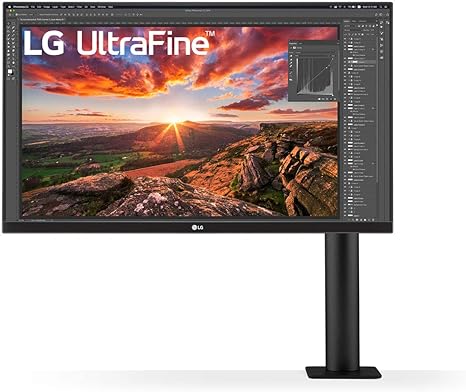 LG 27” Ergo IPS UHD 4K Ultrafine Monitor 3840x2160 27BN88U-B - BLACK - Like New