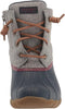 SPERRY WOMEN'S SALTWATER RAIN BOOT - SIZE: WOMEN 8 - GRAYWOOL - Like New