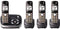 Panasonic KX-TG6524 Dect 6.0 Plus Cordless Phone Answering System w/ 4 Handsets Like New