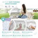 REGALO MY PLAY BABY PORTABLE INFANT ACTIVITY CENTER - GRAY - Like New