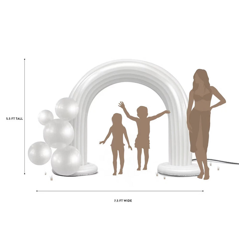 MINNIDIP EXCLUSIVE RESORT COLLECTION GARLAND ARCH PLAY SPRINKLER - PEARL - Like New