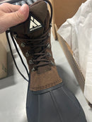 MISHANSHA INSULATED SNOW DUCK BOOTS - SIZE: MEN 12 - BROWN/BLACK - Like New