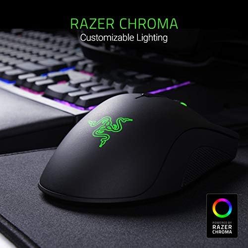 Razer DeathAdder Elite Gaming Mouse 16,000 DPI Optical Sensor - Scratch & Dent