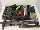 PLANT STAND 6 TIERS WOOD PLANT STAND SHELVES RACK FLOWER DISPLAY - BLACK - Like New