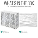 20x25x4 Furnace Filters FC100A1037 Filter Replacement Merv 11 (2 Pack) - Like New