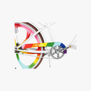 JETSON 24'' ZEPHYR CRUISER BIKE - WHITE/RAINBOW - Brand New