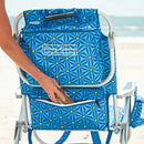 Tommy Bahama Backpack Cooler Chair with Storage Pouch and Towel Bar - Brand New