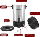 Elite Gourmet CCM-035 Maxi-Matic 30 Cup Electric Coffee Maker - STAINLESS STEEL - Like New