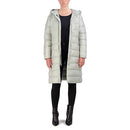 353SN553 COLE HAAN WOMENS NYLON CHANNEL QUILTED JACKET OPAL SIZE XS - Brand New