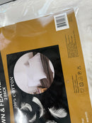 BEAUTY SLEEP HOME DOWN & FEATHER PILLOW 2 PACK STANDARD SIZE - WHITE - Brand New