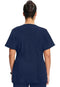 CHEROKEE INFINITY SCRUBS WOMEN ROUND NECK 3 POCKETS 360° STRETCH M NAVY - Brand New